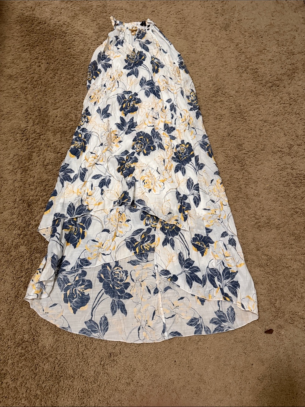 Floral Tiered Maxi dress size 1x